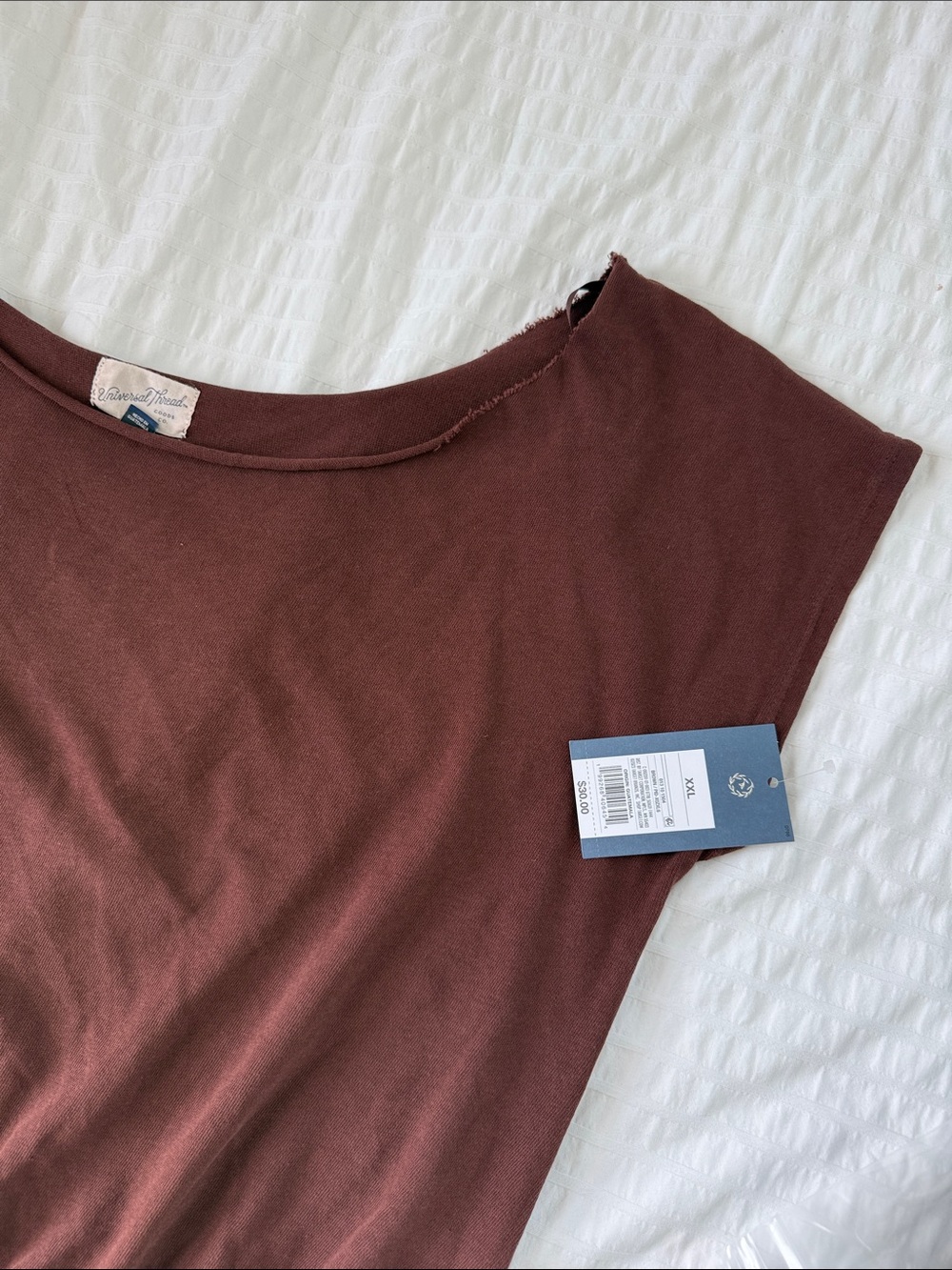 Universal Thread Brown Off Shoulder Crop Top Sizes Available XXL NWT - Picture 4 of 5